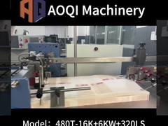 Equipos de impresión comercial Máquina plegable de papel con alimentador de pila