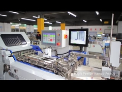 Alimentación automática de pilas de alto rendimiento con mesa de entrega Fácil operación Para equipos de plegado de folletos