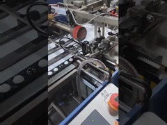 AOQI 12 Máquina para plegar papel de pliegues paralelos para plegar folletos con apilador