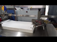 12 Máquina automática de plegado de papel con carpeta de cuchillo