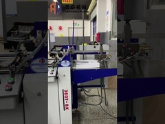 Carpeta de papel plegable de tipo A4 con cuchillo cruzado para folletos plegables