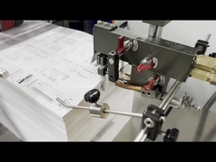 Engranaje que conduce la máquina de papel del plegamiento A3 con poder de la anchura 380V de 480m m