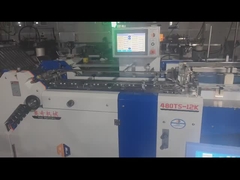 Máquina automática de plegado de folletos de gran formato de ancho 480 mm
