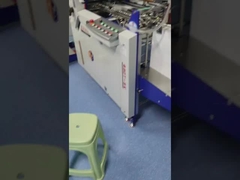 AOQI 480T Máquina de plegado de folletos industriales con etiquetado