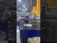 Máquina plegable de folletos de alta calidad en funcionamiento