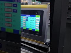 Máquina de plegado de papel de alta velocidad para folletos con cuchillo de plegado cruzado