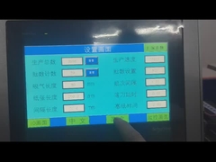 Máquina de plegado de folletos de papel comercial con bucle