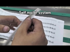 Máquina plegable de aspiración de aire AOQI para sistema de correo