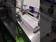 Máquina de plegado de papel industrial 360 mm de ancho para inserciones farmacéuticas