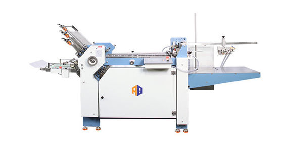 máquina del plegamiento del papel comercial 380V, 6 máquina de plegamiento de letra de la placa A4 de la hebilla