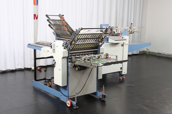 Engranaje que conduce la máquina de papel del plegamiento A3 con poder de la anchura 380V de 480m m