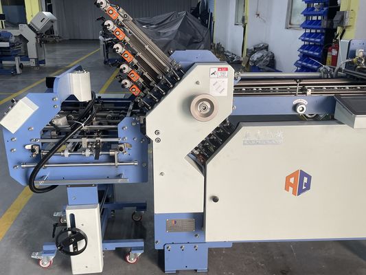 Máquina plegable de papel 480*1000m m 30-250g 180m/Min 380V del Tres-agujero
