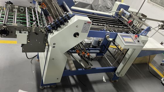 La máquina industrial de papel del plegamiento del papel A3 con CE de la pantalla táctil certificó