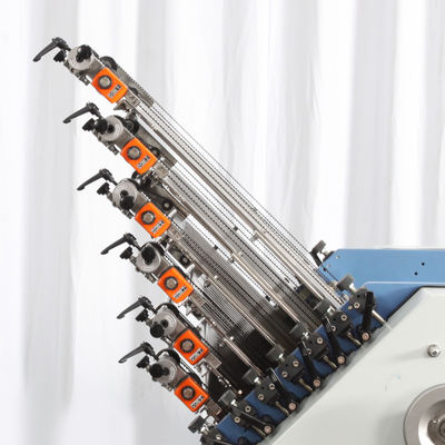 Máquina de plegado de papel manual de alto rendimiento de formato A4 360*1000mm 380V para la industria de la impresión