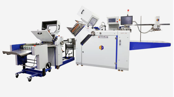 Ahorro de mano de obra Gran formato de papel de máquina de plegado ancho 600mm 380V/220V