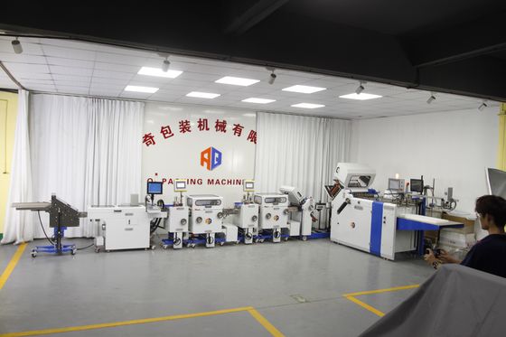 Máquina automática de plegado de folletos farmacéuticos 480/600TS 300 gramos para cajas pequeñas