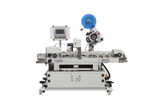 Máquina de sellado de etiquetas multifuncional de alta velocidad con cinturón de sujeción de 200 mm