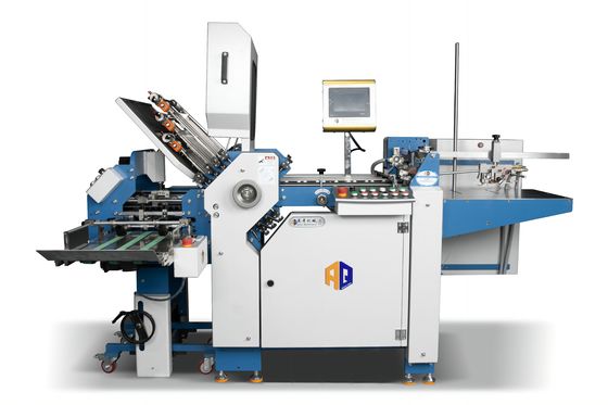 Máquina automática de plegado de folletos de folletos de papel