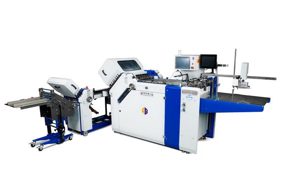 Máquina de pliegue de papel de gran formato para folletos farmacéuticos