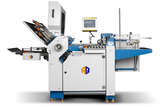 2023 Máquina de plegado de papel A3 de nuevo diseño con alimentador de pila para plegado Insertar manual
