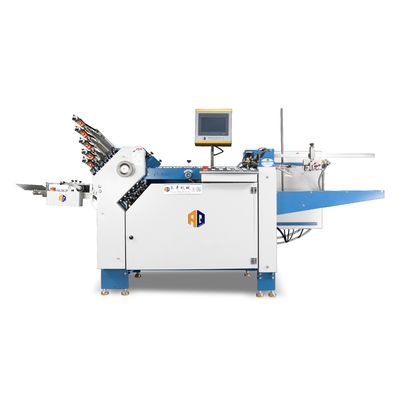 Máquina de plegado de papel de hoja A3 para trabajos de impresión medianos a grandes Máquina de plegado