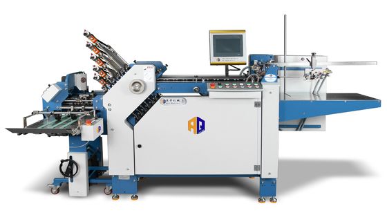 AOQI Máquina automática de plegado de papel de alta velocidad equipada con máquina de plegado de cuchillo