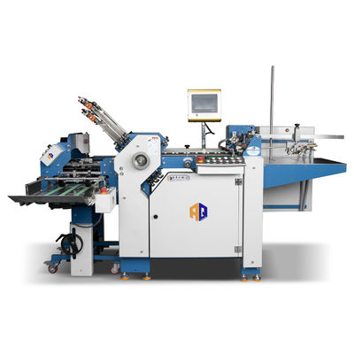 Máquina automática de plegado de papel manual con cuchillo independiente