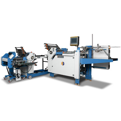 18 meses Máquina de plegado de papel A4 200m/min Velocidad de plegado Suministro de energía 220V/50Hz