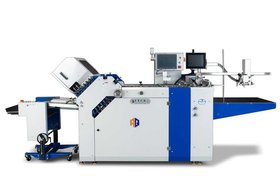 Máquina de plegado de folletos farmacéuticos de 70*105 mm con detección de hojas dobles por ultrasonido