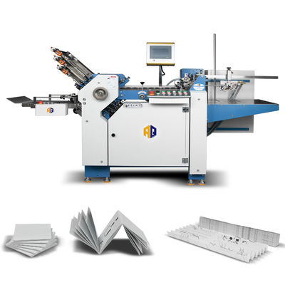 Máquina de plegado de papel industrial duradero con ancho 480 mm 6 placa de correa para uso industrial