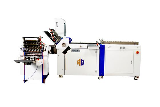 Máquina de plegado automática de carpetas de papel de alimentación de papel de plegado de succión de aire