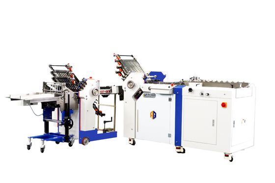 Maquinaria de papel industrial de alta velocidad automática de papel A4 succión de aire carpeta de alimentación para folletos