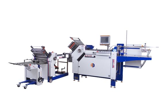 Ancho 480 mm Máquina plegable de papel A3 para manual de instrucciones farmacéuticas