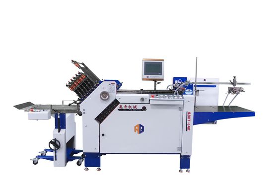 Máquina de plegado de papel A4 con 14 bolsillos folleto de plegado manual carpeta de la máquina