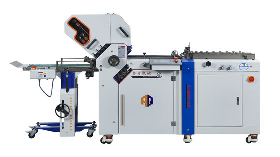 Máquina plegable de papel de succión por aire con alimentador de succión de carga continua para folletos plegados