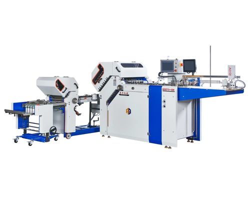 Máquina de plegado de papel AOQI de gran formato de 600*1000 mm con plegado cruzado para la industria de la impresión